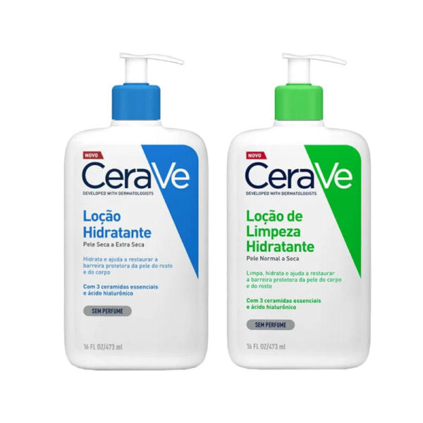 Kit Corporal – Loção De Limpeza 473ml + Loção Hidratante Corporal 473ml